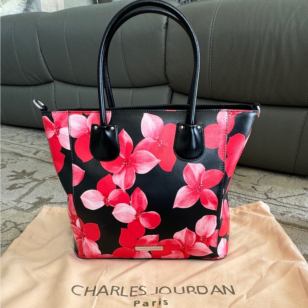 Charles Jourdan leather bag